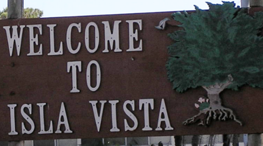 Isla Vista in Santa Barbara, California