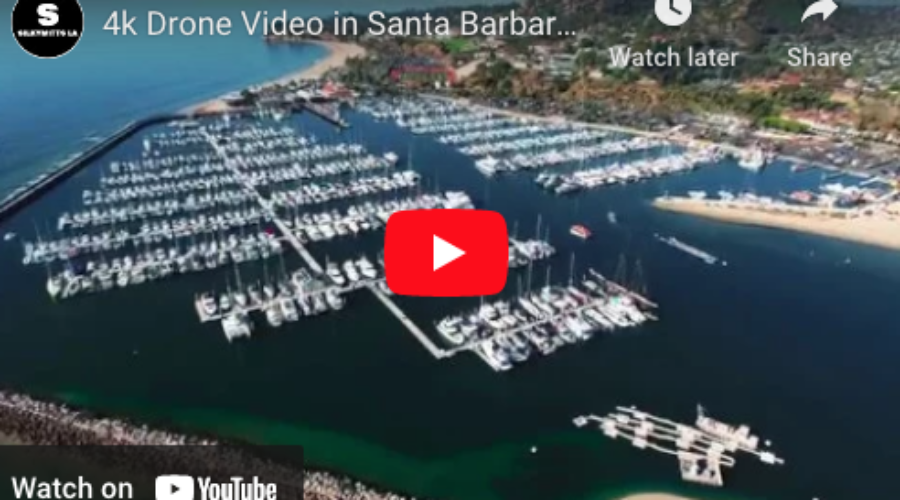 A Birds Eye View of Santa Barbara, California