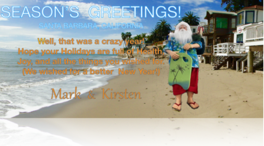 Season’s Greetings from Santa Barbara