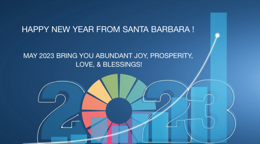 Happy New Year from Santa Barbara