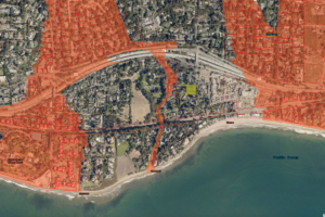 Storm Risk Evacuation Map