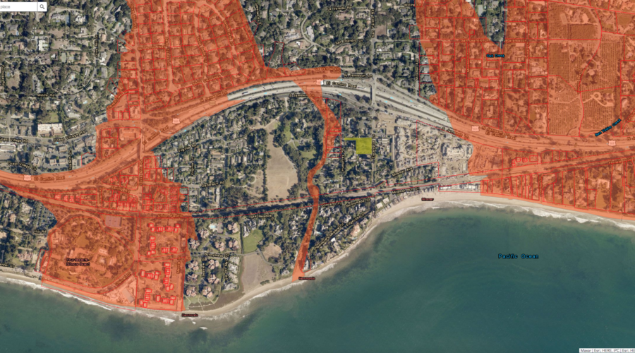 Storm Risk Evacuation Map