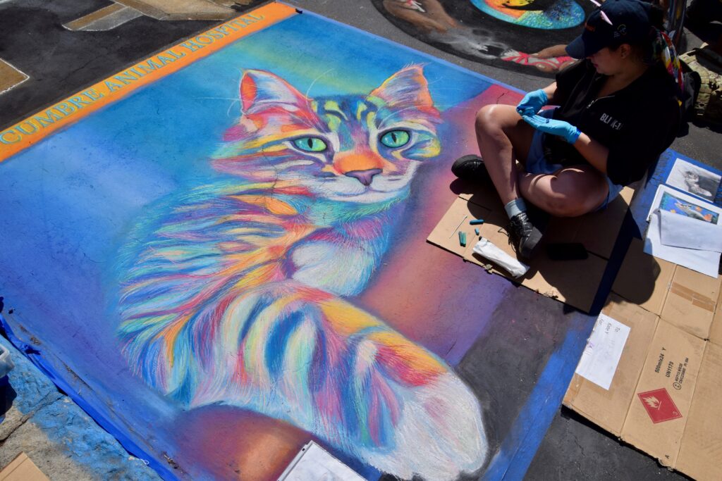 I Madonnari Street Painting Festival Santa Barbara